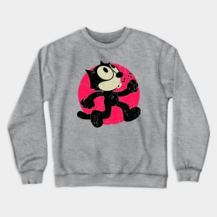 felix the cat keep walking Crewneck Sweatshirt